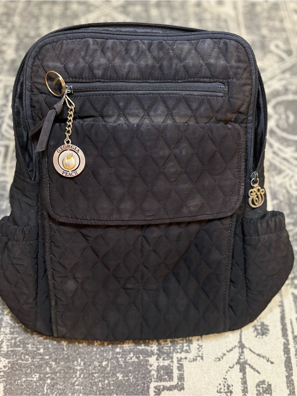 Vera Bradley quilted backpack